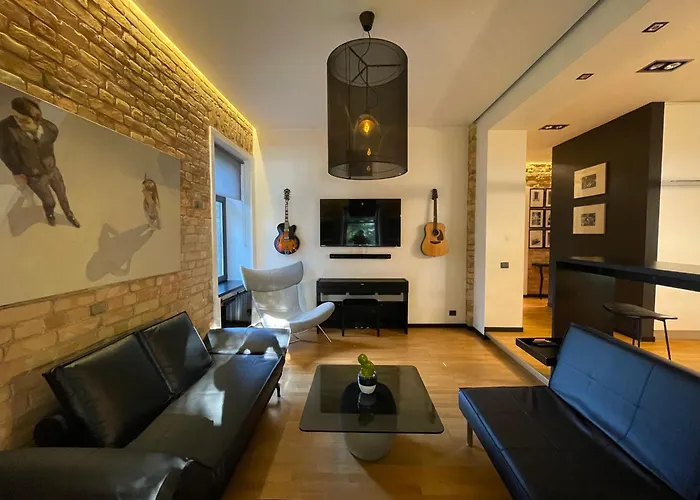 Apartment Downtown Retreat Loft-industrial Riga